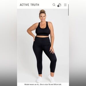 Active Truth compression leggings 7/8